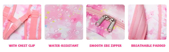 Tas ransel anak-anak sekolah putri duyung tas sekolah tiga potongan set 1