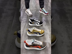 Sepatu olahraga tahan lama dan sepatu santai pria